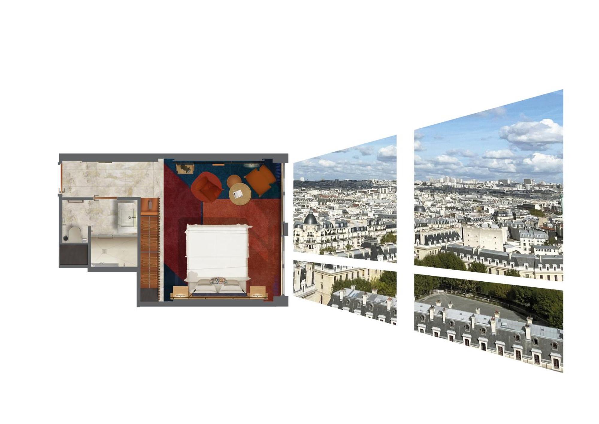 So/ Paris Hotel Rum bild The 1001 Nights Suite
